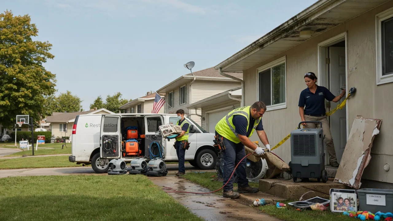 Water Damage Restoration in Canton, CT near me